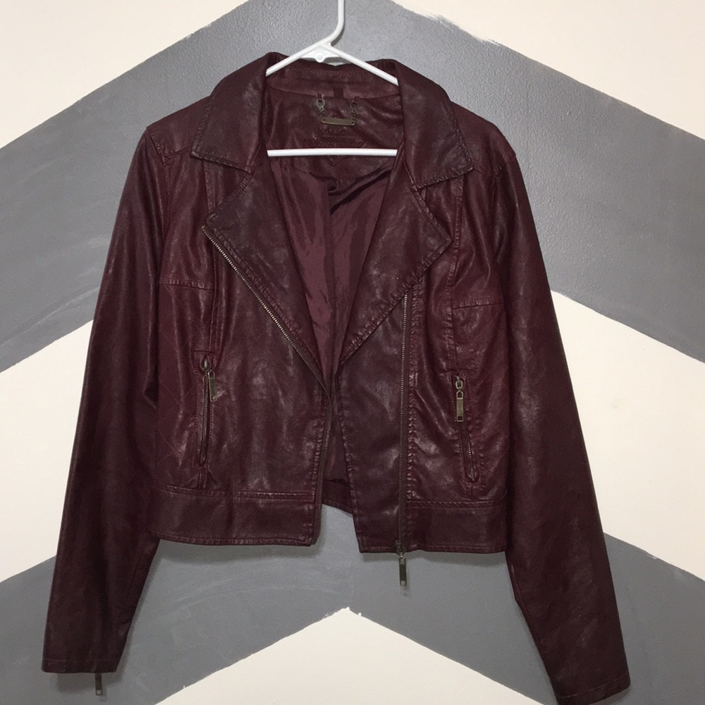 Maroon jacket